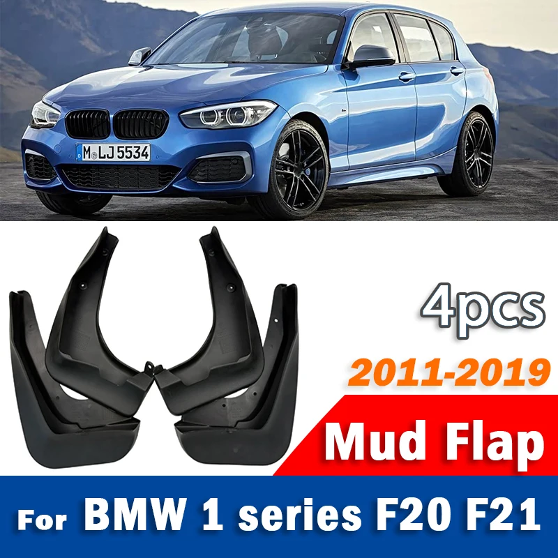 Fender Mudguard Set - Guardabarros para BMW Serie 1 116