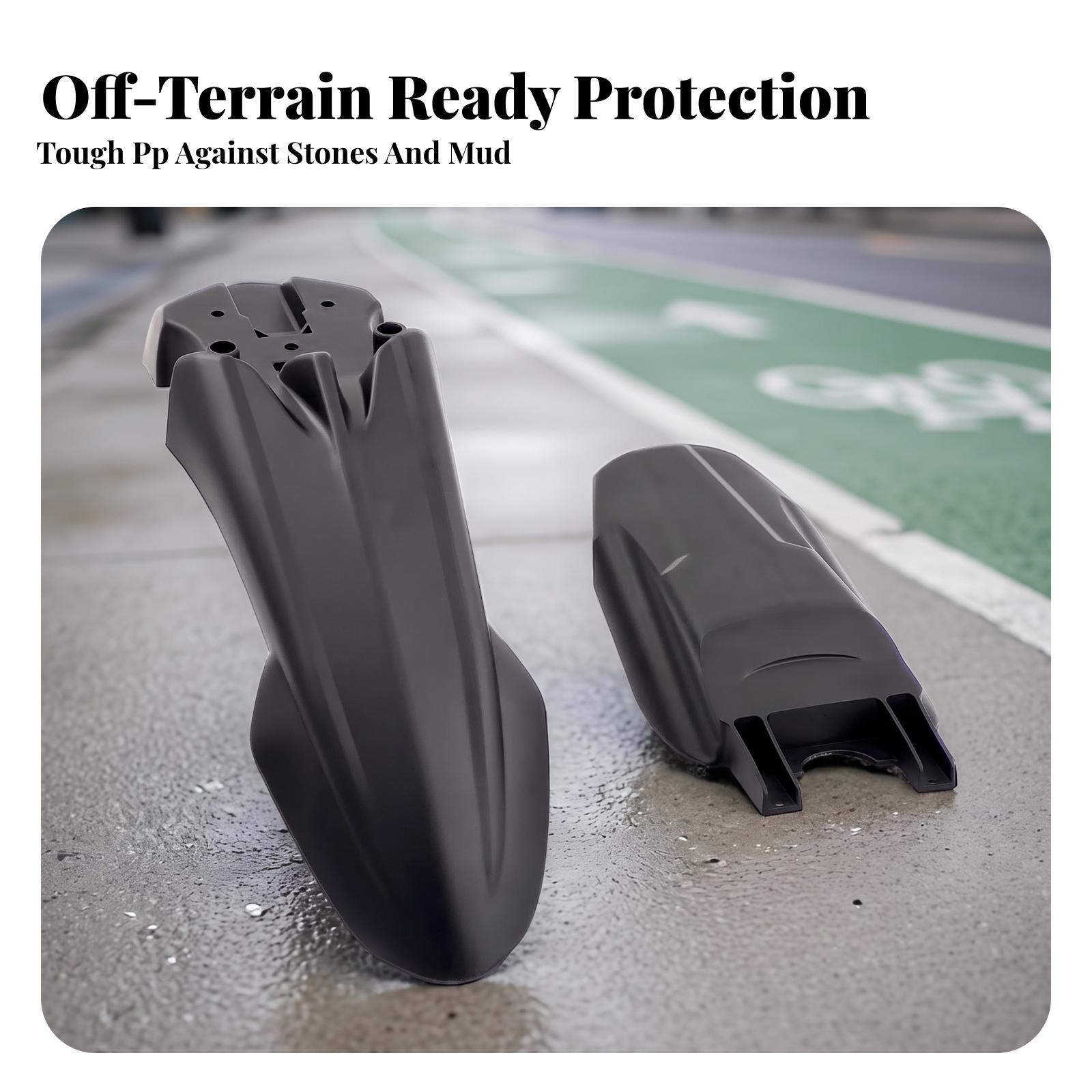 Fender Mudguard Set - Guardabarros Duradero para Motocicleta y Bicicleta