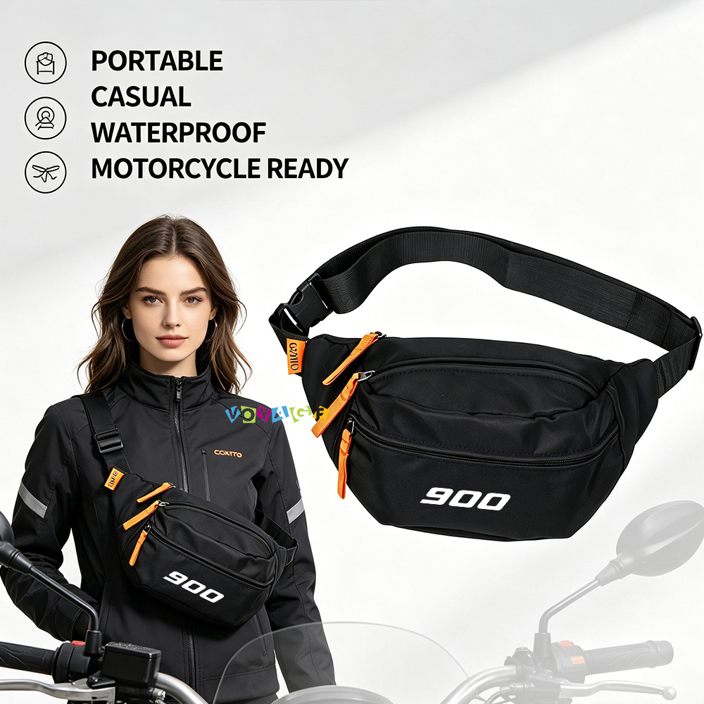 Cycling Commute Speed - Riñonera impermeable para motocicleta, bolsa de