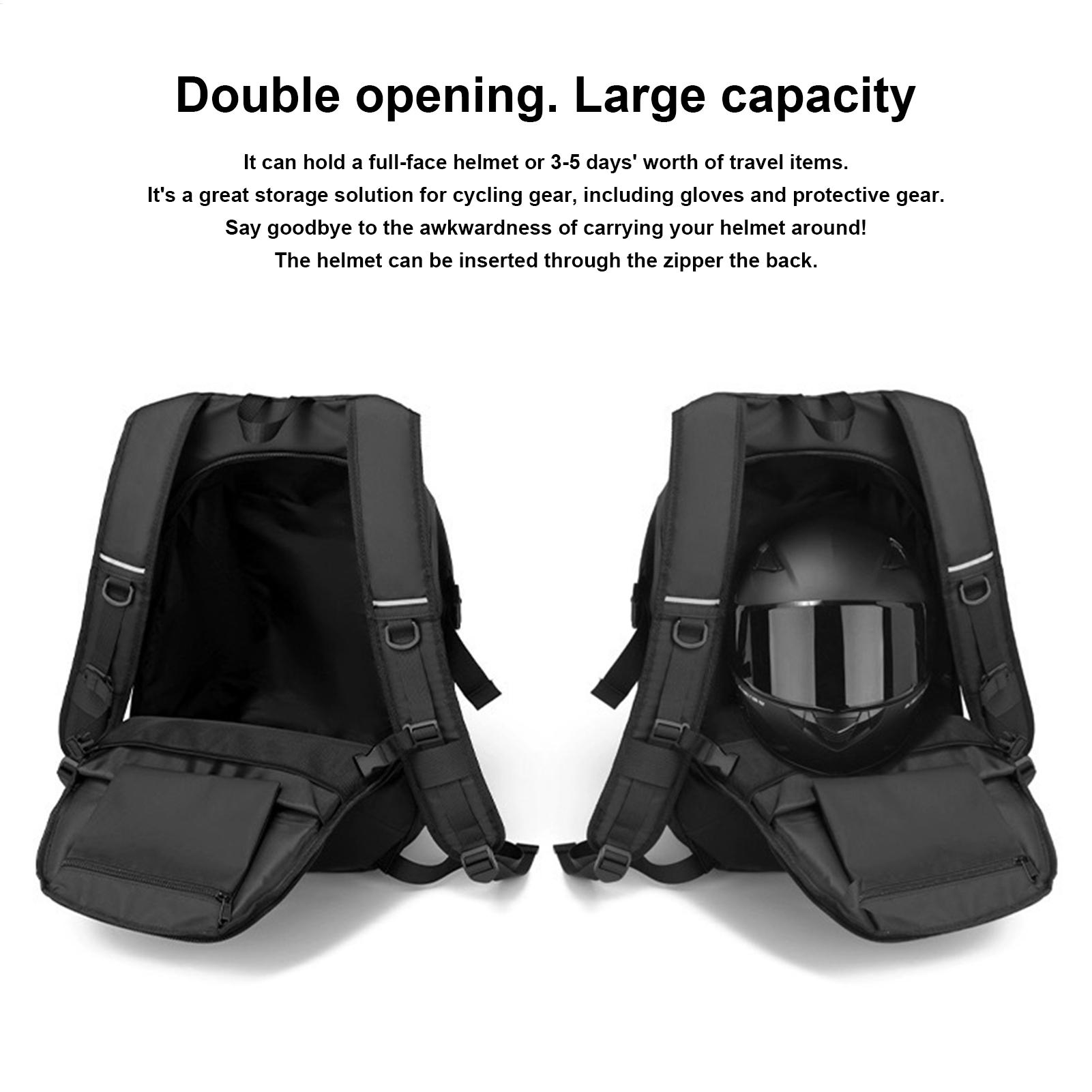 Mochila para casco, bolsa de t - Cycling Commuter Backpack Laptop reseña y precio