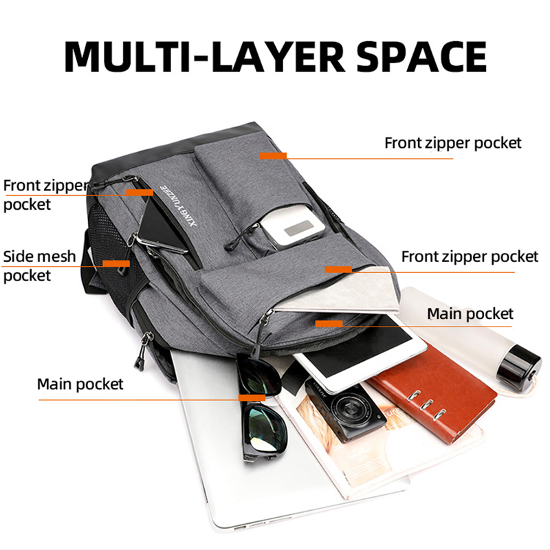 Mochila con carga USB para hom - Cycling Commuter Backpack Laptop reseña y precio