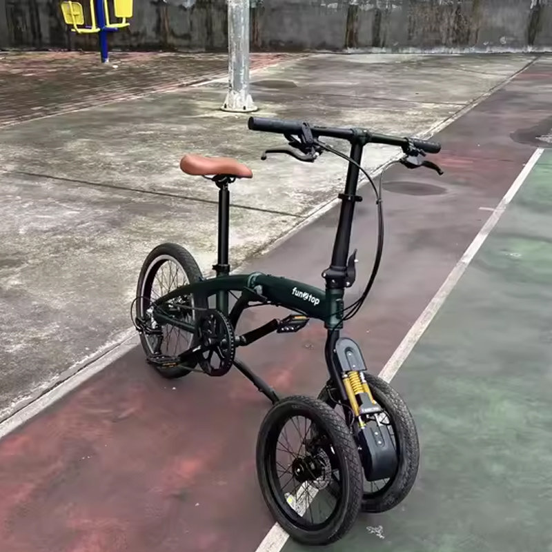 Bicicleta plegable de doble ru - Commuter Biking reseña y precio