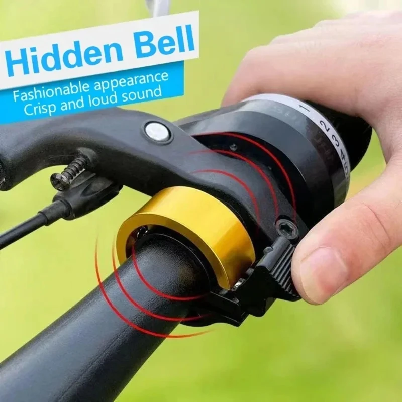 Timbre de bicicleta invisible, - Bell Handlebar Ring reseña y precio