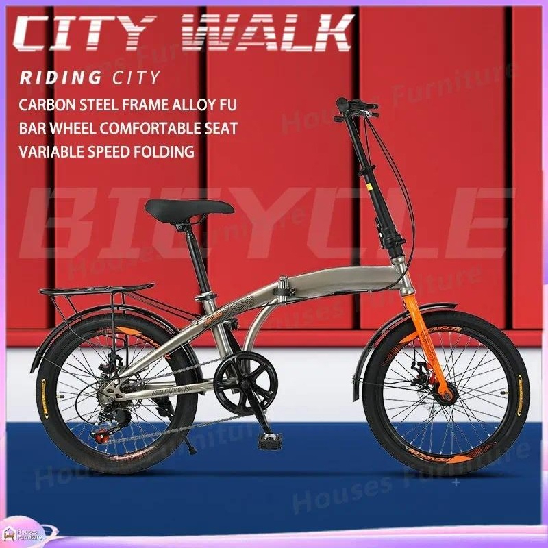 Bicicleta Plegable de 20 Pulga - Cycling Commute Speed reseña y precio