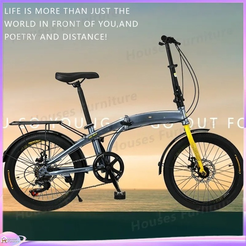 Bicicleta Plegable de 20 Pulga - Cycling Commute Speed reseña y precio